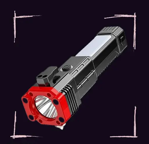 Rechargeable LED Tactical Flashlight with Power Bank